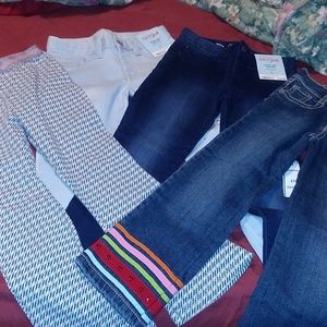 4pcs Toddler Girl Jeans